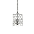 thumbnail image 3 of Creative Co-Op Bronze Metal Chandelier with Circlet Designs & 12 Lights, 3 of 3