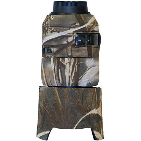 LensCoat Lens Cover for 105mm f/2.8G ED-IF AF-S VR Micro-NIKKOR Autofocus Telephoto Lens - Realtree Max4