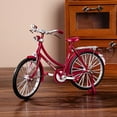 KFIWSZC Vintage MetalBicycle Ornaments Desktop MiniRetro StyleAlloy