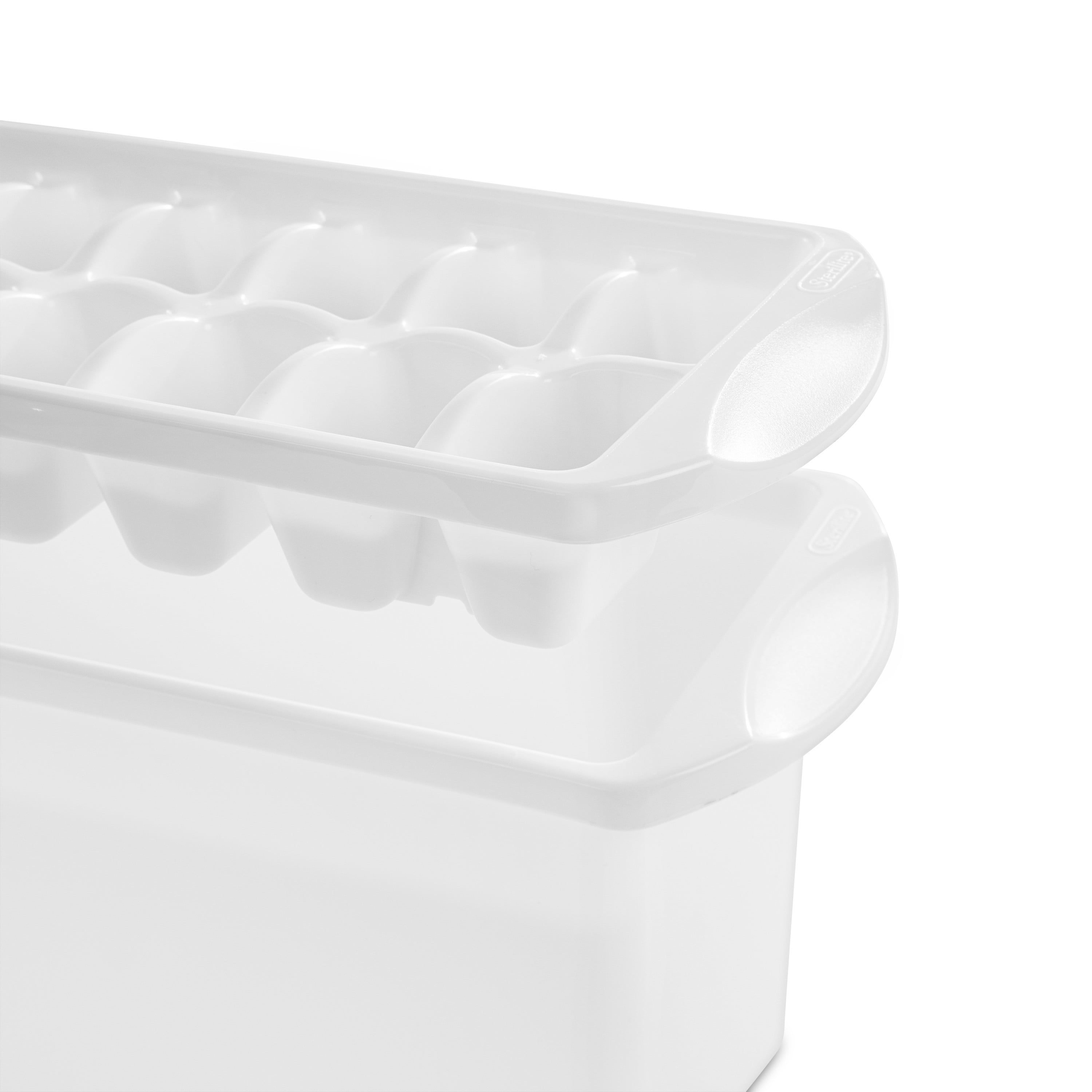 Ice Cube Trays, New, Total of 4 Ice Trays, Sterilite, BPA Free