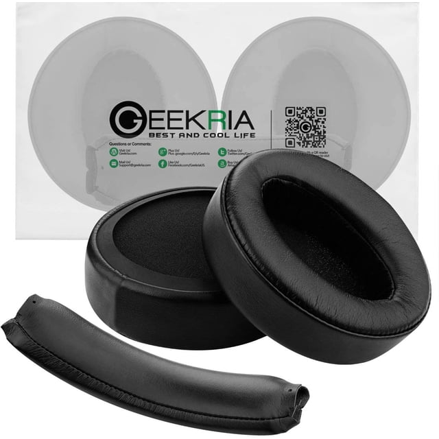 Geekria Replacement Ear Pad And Headband For Sony MDR-XB950BT Headphone