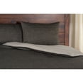 thumbnail image 5 of SIScovers Performance Tweed Bed-Cap Comforter Set with Tailored Corners Onyx Full 5 Piece, 5 of 5