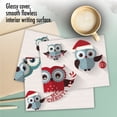thumbnail image 6 of 10 Merry Christmas Note Cards Assorted (4 x 5.12 Inch) - HAPPY OWLIDAYS M3947, 6 of 6