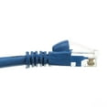 thumbnail image 2 of Cat6A Blue Ethernet Patch Cable, Snagless - Molded Boot, 500 Mhz, 35 Foot, 2 of 4