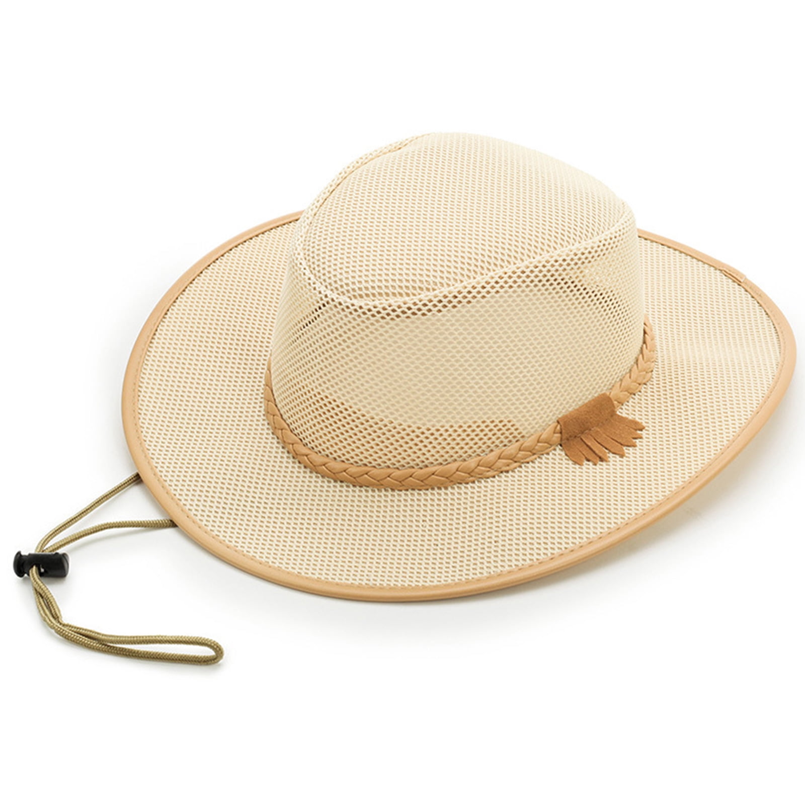 Golf Soaker Hats Summer Beach Riding Straw Hat Cowboy Hat for Outdoor