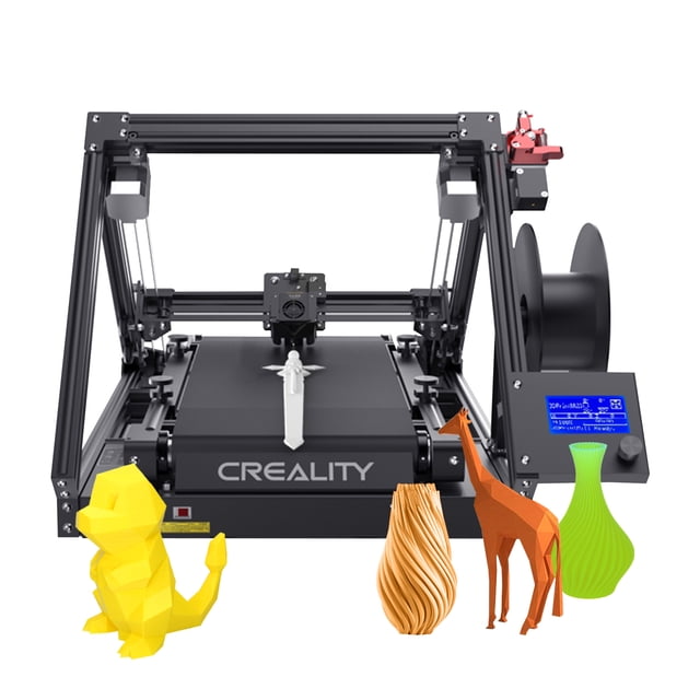 3DPrintMill 3D Printer Model Reproduction in Batches Infinite Z- Printing Silent Motherboard Support Filament Detection Resume Printing with 8G PLA Sample Filament for Home Schoold Indus