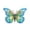 D, variant on Metal Butterfly Wall Art Outdoor Decor Hanging Butterflies - Large Wall Sculpture for Home Bedroom Yard Patio Garden Porch, Hanging Decor for Fence Cabinet and Lawn, 3D Collectible Artwork
