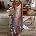 thumbnail image 3 of Planet Mars Mercury Jupiter Fine Art Sleeveless Dress Summer Dress Woman 2025, 3 of 7