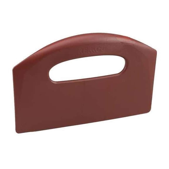 Remco Bench Scraper,Poly,8-1/2 x 5 In,MD Red 6960MD4