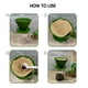 thumbnail image 2 of Gotero de Café de Silicona Plegable, Taza de Filtro de Café Reutilizable Portátil para , Senderismo, Mochilero Verde Macarena Gotero de café de silicona, 2 of 8