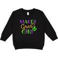 thumbnail image 2 of Inktastic Mardi Gras Girl Toddler Sweatshirt, 2 of 4