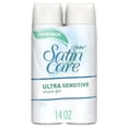 thumbnail image 1 of Gillette Venus Satin Care Gel de afeitado ultrasensible para mujeres, paquete de 2, 7 oz cada uno, sin fragancia, 1 of 7