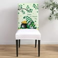 thumbnail image 2 of Dining Chair Slipcover, Happy St. Patrick''s Day Gnome Shamrock Leaves Tree Pot of Gold Spring Stretch Kitchen Chair Covers Removable Parsons Chair Protector Covers for Banquet Party, Set of 4, 2 of 5