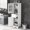 White, variant on YASBED Tall Bathroom Cabinet, Freestanding Storage Cabinet with Drawer and Doors, MDF Board, Acrylic Door, Adjustable Shelf, White