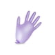 thumbnail image 2 of Guantes de Nitrilo Lila Metálico Talla Chica Desechable, Caja Dispensadora con 100 Piezas Uniseal, 2 of 3