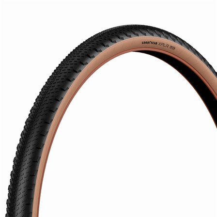 Zipp Goodyear XPLR Inter Gravel Tire, 700x45C, Folding, Tubeless Ready, Dynamic:UHP, M:Wall, Black