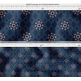 thumbnail image 4 of Soimoi Printed Waterproof Taffeta Fabric - Blue Geometric Design | 56" Wide | For Outdoor Cushions, Awnings, Table Covers & Upholstery Projects, By 3 Yard, 4 of 7