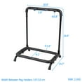 thumbnail image 5 of Glarry Multi Guitar Stand, Iron Guitar Display Rack, Guitar Holder for 3 Guitar, Black, 5 of 10