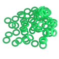 thumbnail image 1 of 100 Pcs Fluorescent Rings Camping Tent Rings Tent Nail Stake Luminous Rings, 1 of 3