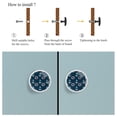 thumbnail image 4 of 4 Pcs Anchor Knobs for Kitchen Cabinet Cupboard Dresser Bookcase Drawer Pulls Handles Round Home Decor, 4 of 5