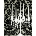 thumbnail image 2 of Harper, Ethan 15x18 Gold Ornate Wood Framed with Double Matting Museum Art Print Titled - Patterned Candelabra I, 2 of 4