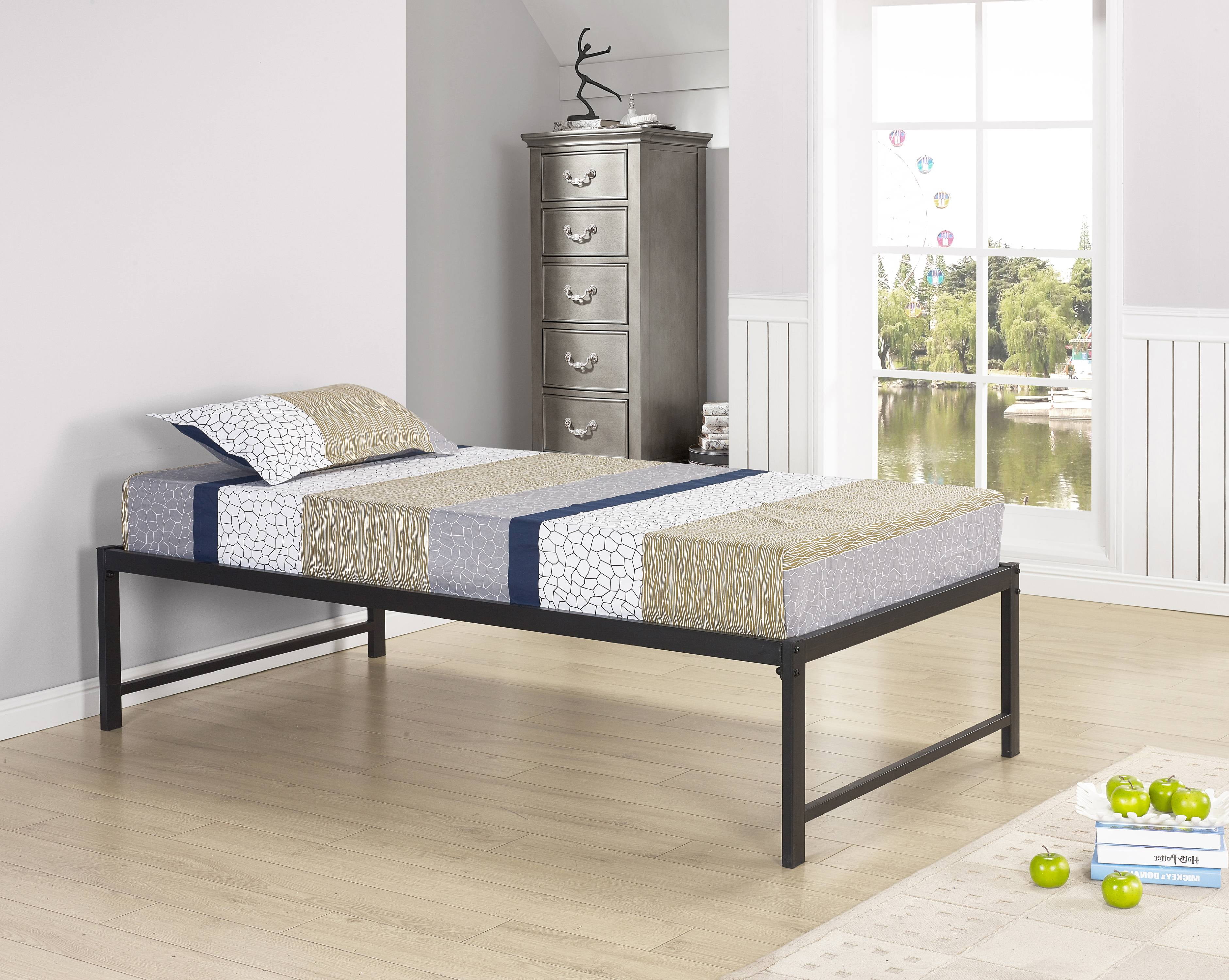 sleep master platform metal bed frame mattress