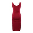 thumbnail image 3 of Yievot Summer Women Pregnancy Dresses Solid Sleeveless Causal Soft Pregnancy Dress 2025 Maternity Dress Clothing, 3 of 4