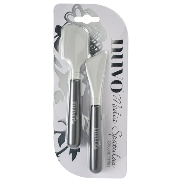 Nuvo Media Spatulas-2/Pkg