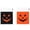 A001- Style A, variant on 50 Pack Halloween Candy Bags Treat Bags 5 X 4 Inch Jack O Lantern Printed Halloween Trick Or Treat Bags for Halloween Party Favors and Classroom Use