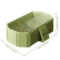thumbnail image 2 of BallsFHK Children's Foldable Bathtub, Portable Shower Tray Large Bathtub, 2 of 4