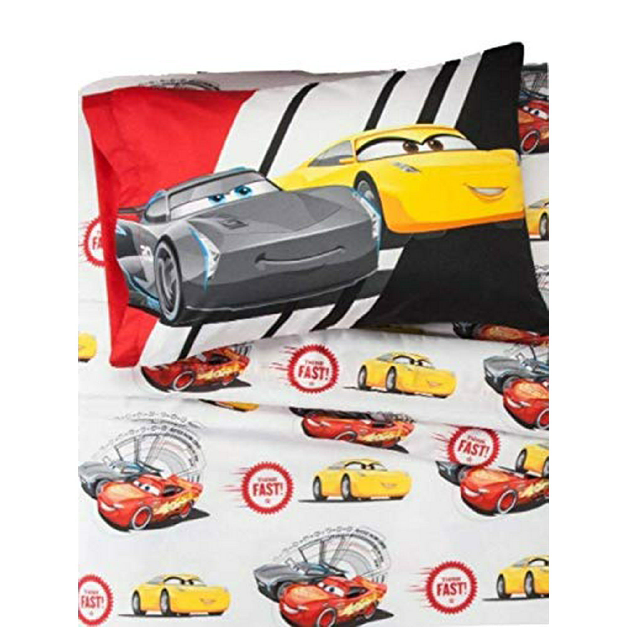 Disney Pixar Cars Lightning Mcqueen, Lightning Mcqueen Twin Bed Sheets