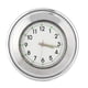 thumbnail image 4 of Reloj universal para manillar de motocicleta de 22-25 mm, montaje de metal, barra de agarre manual, reloj con esfera (esfera blanca), 4 of 5