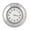 White, variant on M Buder Universal 22-25mm Motorcycle Handlebar Clock Metal Mount Hand Grip Bar Dial Watch Waterproof Accurate Timing For Scooter Bike ATV Dirt Bike (White / 1.8 inches)