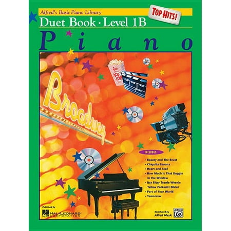 Alfred's Basic Piano Library: Alfred's Basic Piano Library Top Hits! Duet Book, Bk 1b (Series #BK 1B) (Paperback)