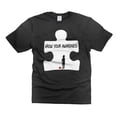 thumbnail image 2 of Grow Your Awareness T-Shirt Autism Puzzle Shirt Awareness Day T-Shirt Autism T Shirt (3X-Large Grey), 2 of 6
