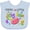AE-Light Blue, variant on Inktastic Yaya's Little Jellybean Cute Easter Candy Boys or Girls Baby Bib