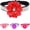Black, variant on Kiibsot Rhinestone Dog Collar for Small Medium Dogs - Flower Puppy Necklace for Girl Female Dogs, Festival Party Wedding