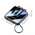 thumbnail image 6 of axGear External Power Bank 20000mAh Charger Integrated 4 Cables Mirror Screen, 6 of 7