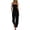 Black#summer jumpsuits for women 2026, variant on Women Jumpsuit Plus Oversized Casual Drawstring Waist Wide Leg Strapless Jumpsuits off the Shoulder Summer Sleeveless One Piece Overall with Pockets Beige,S