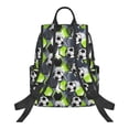 thumbnail image 2 of Naloa Football Print Lightweight DayBackpack Suitable for school, work, shopping, travel, etc., 2 of 5