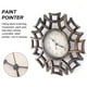 thumbnail image 5 of Reloj de esfera vintage Reloj silencioso hueco europeo 3D Reloj de pared decorativo grande para sala de estar Dormitorio Cocina (Negro), 5 of 5