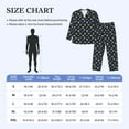 thumbnail image 4 of Sikiie Fast Food Mens Pajama Set, Soft Warm Long Sleeve Sleepwear, Cozy Button-Down Pjs for Men-Medium, 4 of 7
