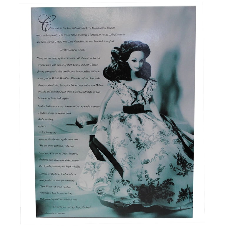 Poupée Barbie Scarlett O'Hara (Autant En Emporte Le Vent) - Édition Vintage Des Années 1990