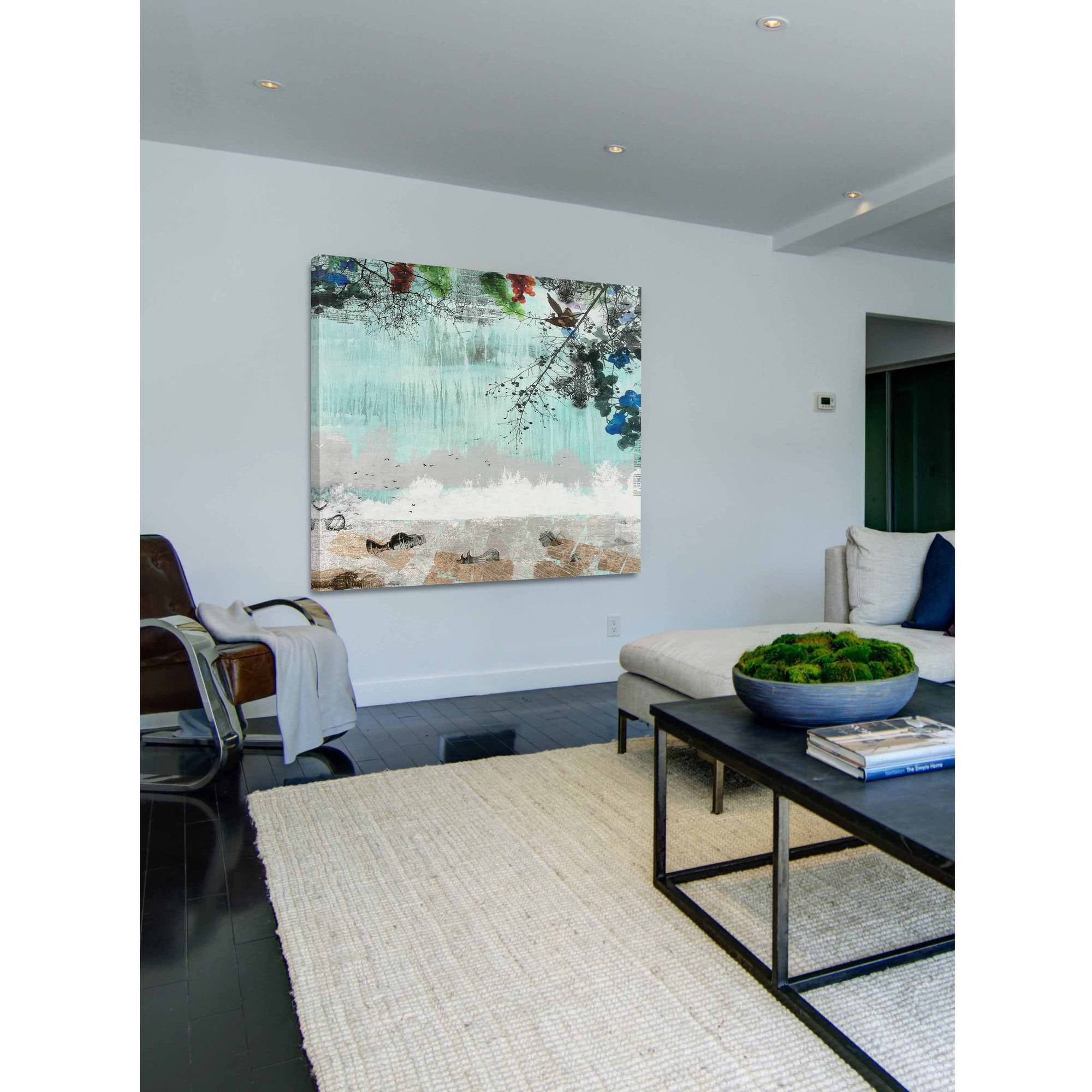 Marmont Hill "Lost River" by Tracy Silva Barbosa Painting Print on Canvas