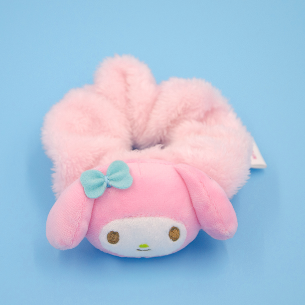 Sanrio-diademas de cuerda para la cabeza de felpa, Cinnamoroll, My Melody, Kuromi, Hangyodon, accesorios para el cabello, regalos de cumpleaños, juguetes para niñas