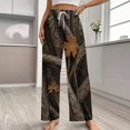 thumbnail image 2 of Autumn Leaves Bark Texture-1 Pajama Pants Breathable with Pockets Pajamas For Lady Vintage Sleeping Pants Bedroom Homewear, 2 of 6