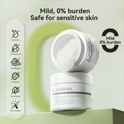 Lanbena Aloe Blackheads Remover Cream Nose Pore Strips Face Mask, 30g+60 Pcs