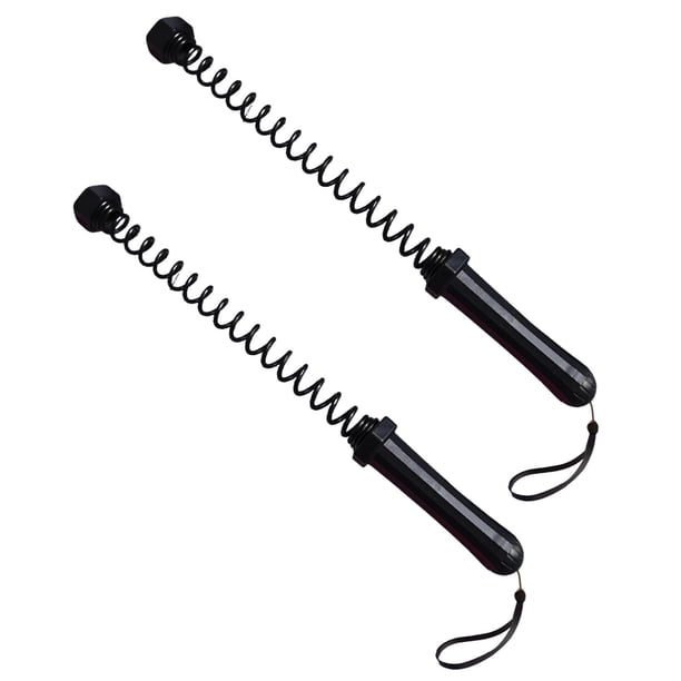 Cuerdas de batalla sin cuerdas, cuerda de entrenamiento portátil, diseño ergonómico, gimnasio de cuerdas para ejercicio negro