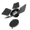 thumbnail image 1 of Montura Fresnel FD-110 Adaptador de enfoque de luz con montaje de Fresnel con luces Rejillas de nido de abeja Puertas de granero para montaje de Bowens Luz de video LED para Aputure Light Storm COB 12 NiceFoto Montaje Fresnel, 1 of 7
