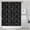 Black White Gothic, variant on Black Gold Sun Moon Cloud Pattern Shower Curtain 36"x72" ,Bathroom Decorative Shower Curtains Set with 12 Hooks,Modern Waterproof Washable Shower Curtain